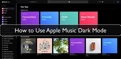 how to make apple music dark mode on pc: explore the possibilities of customizing your music experience